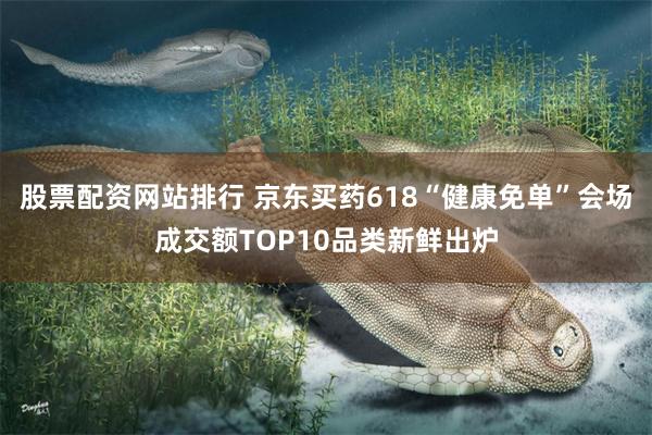 股票配资网站排行 京东买药618“健康免单”会场成交额TOP10品类新鲜出炉